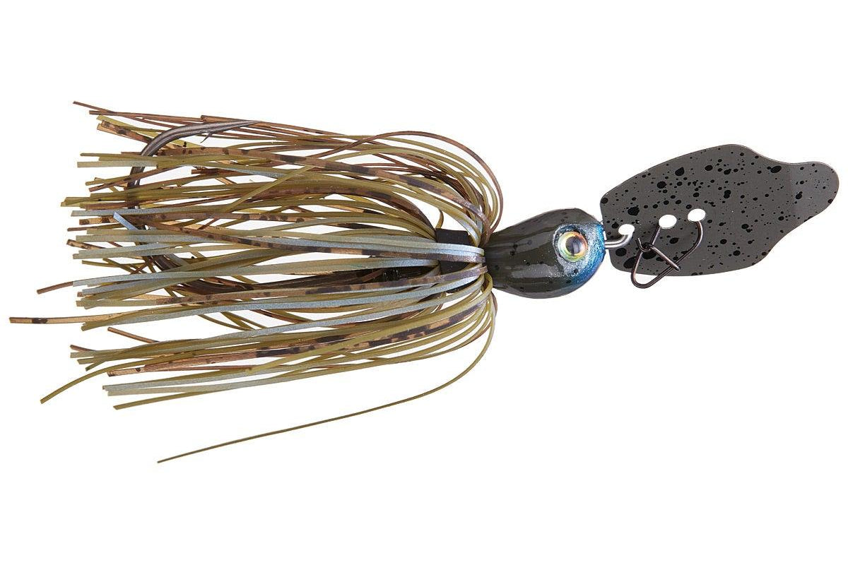 Strike King Thunder Cricket Vibrating Jig Blue Craw 1 2oz