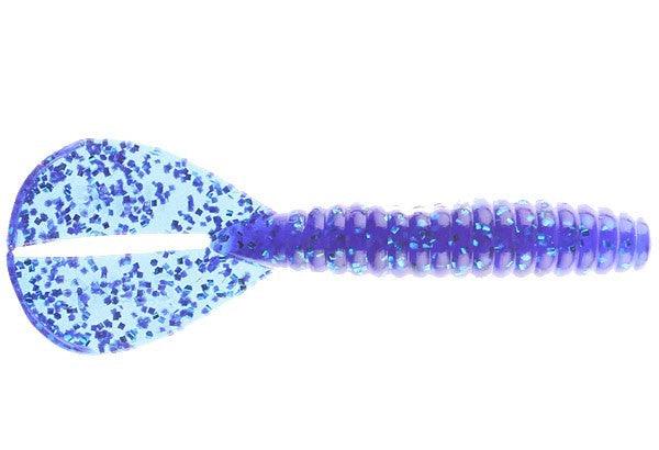 Strike King Rage Twin Tail Menace Grub Blue Sapphire