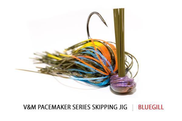 V&M Pacemaker Skipping Jig Bluegill 16oz