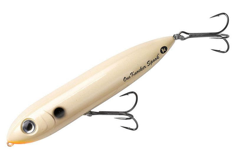 Heddon One Knocker Spook Bone Orange Belly