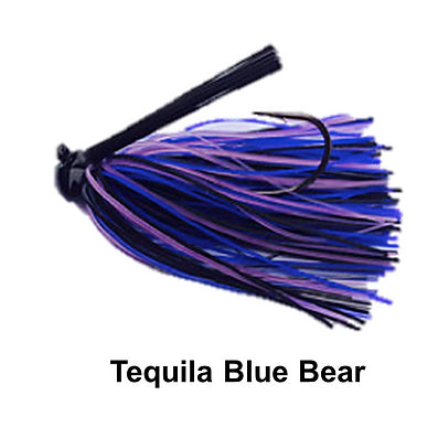Queen Tackle Tungsten Football Jig Tequilla Blue