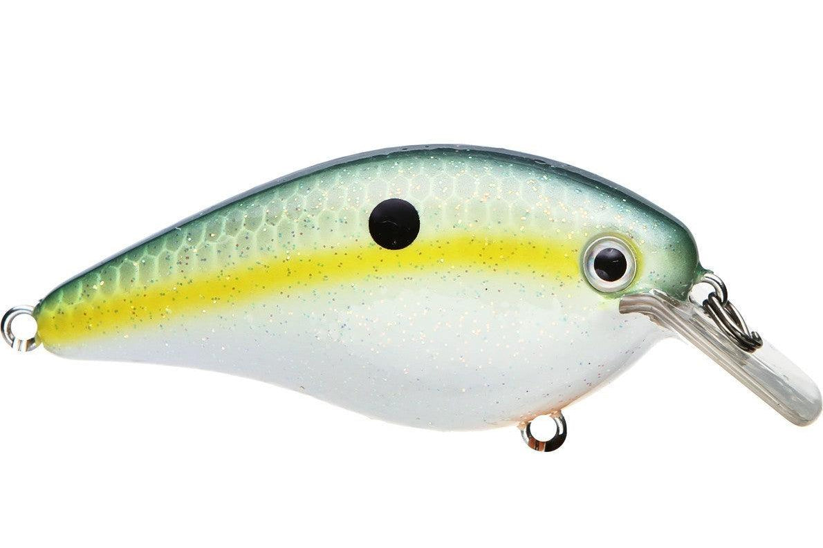 Strike King KVD 2.5 Squrebill Silent Crankbait Chartreuse Sexy Shad