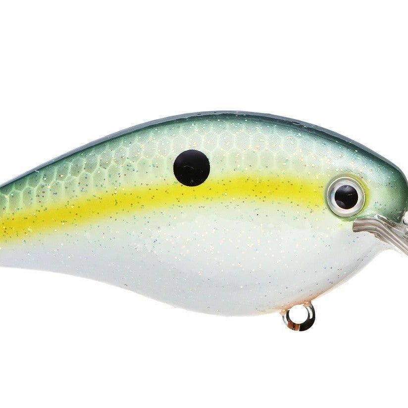 Strike King KVD 2.5 Squrebill Silent Crankbait Chartreuse Sexy Shad