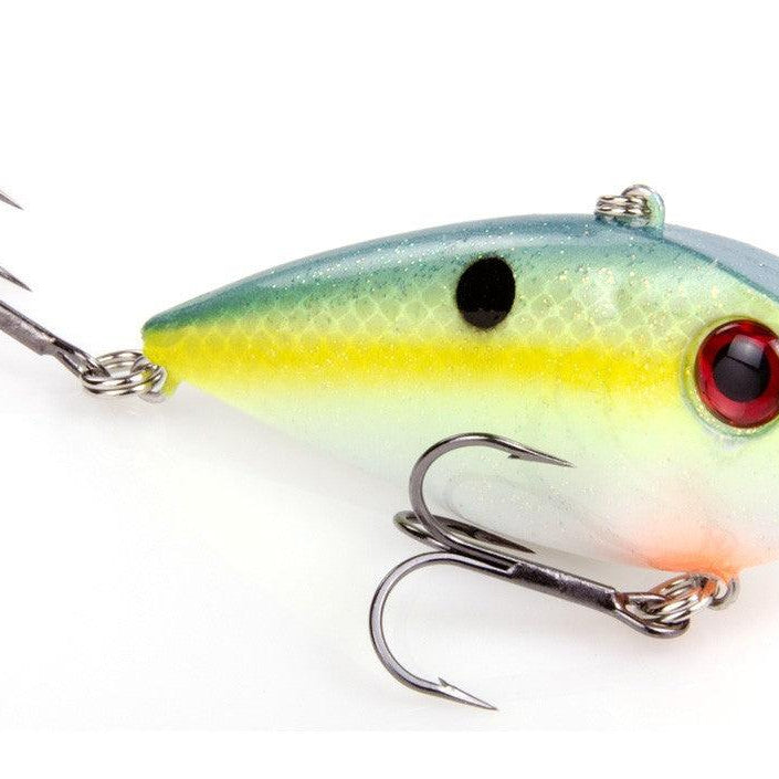 Strike King Red Eye Shad 2-Tap 3/4oz Chartreuse Sexy Shad