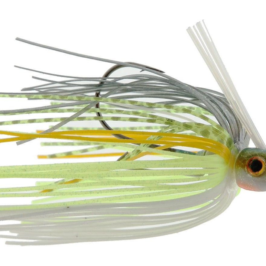 Strike King Tour Grade Swimming Jig Chartreuse Sexy Shad