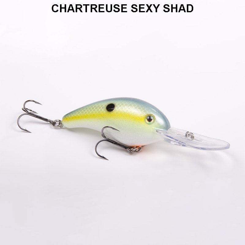Strike King 5XD Chartreuse Sexy Shad