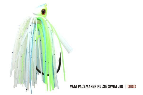 V&M Pacemaker Pulse Swim Jig Citrus