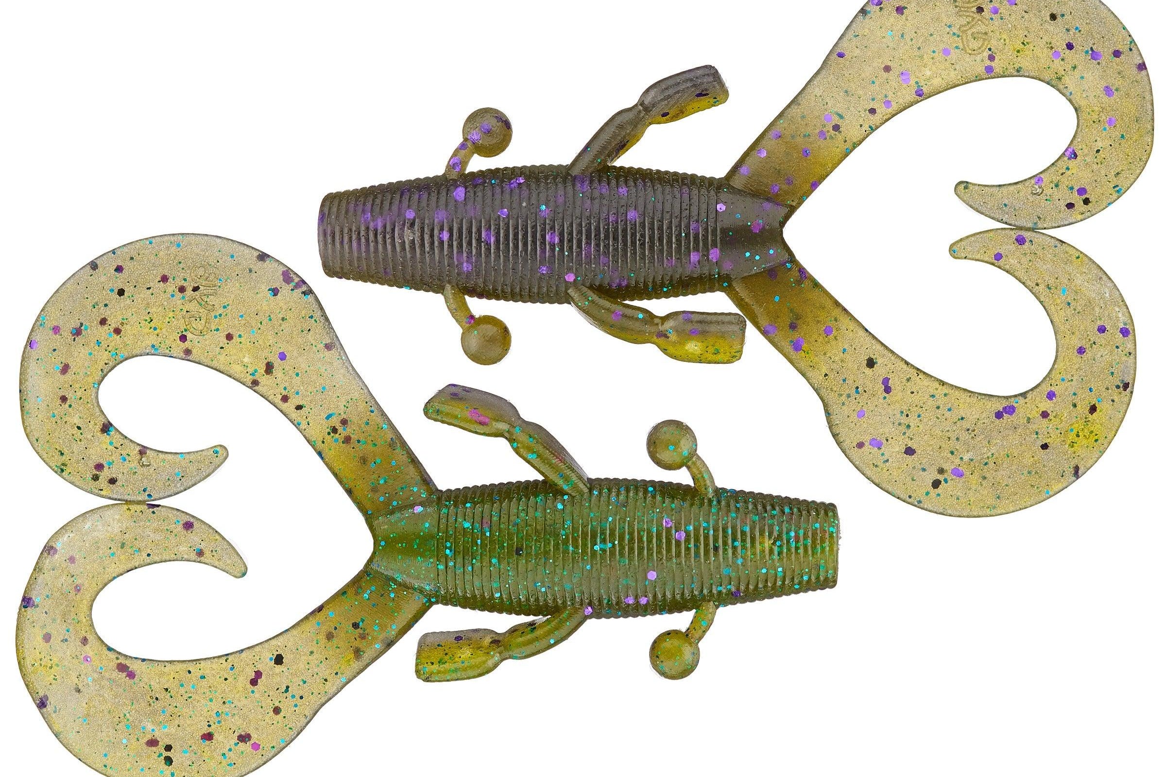 Yamamoto Cowboy Smoke w Purple Blue Watermelon Laminate 953