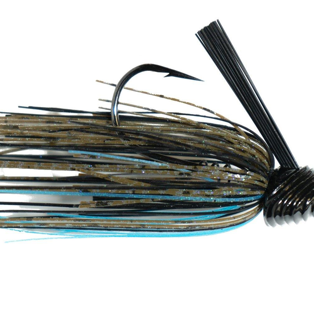 6th Sense Scrape Grass Jig Dark Okeechobee Craw 1 3 8oz