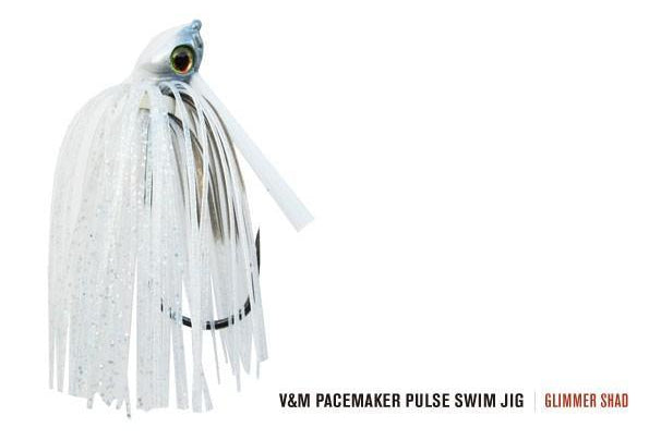 V&M Pacemaker Pulse Swim Jig Glimmer Shad