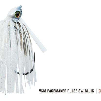 V&M Pacemaker Pulse Swim Jig Glimmer Shad