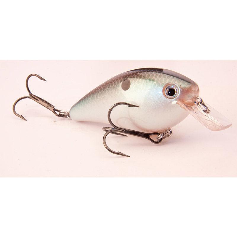 Strike King KVD 1.5 Squarebill Silent Crankbait Green Gizzard Shad