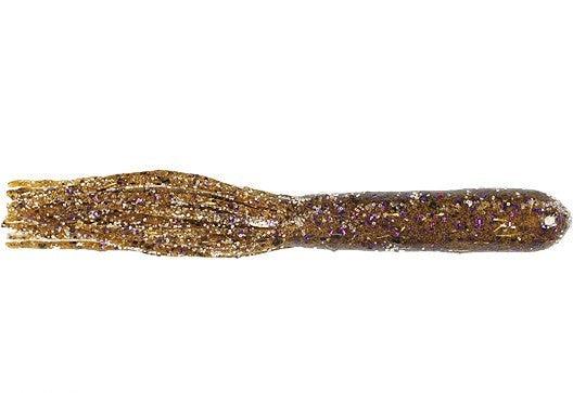 Strike King Flip-n-Tubes Coffee Tubes 4.5" Green Pumpkin Purple Gold Flake