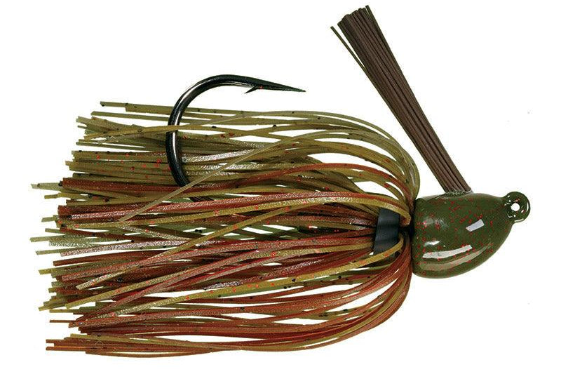 Strike King Hack Attack Flipping Jig Green Pumpkin 3