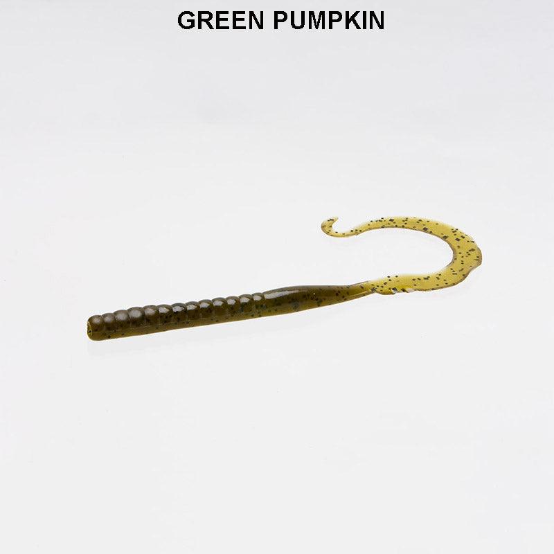 Zoom Mag II Worms 20pk Green Pumpkin 025**