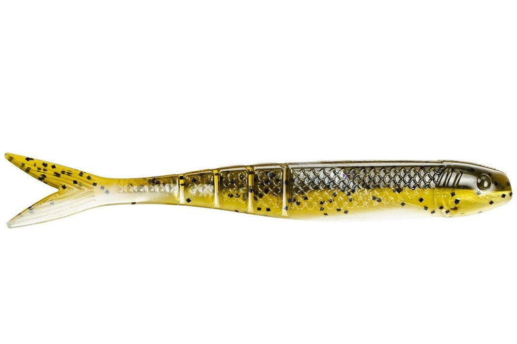 Strike King Blade Minnow Green Pumpkin Pearl Belly