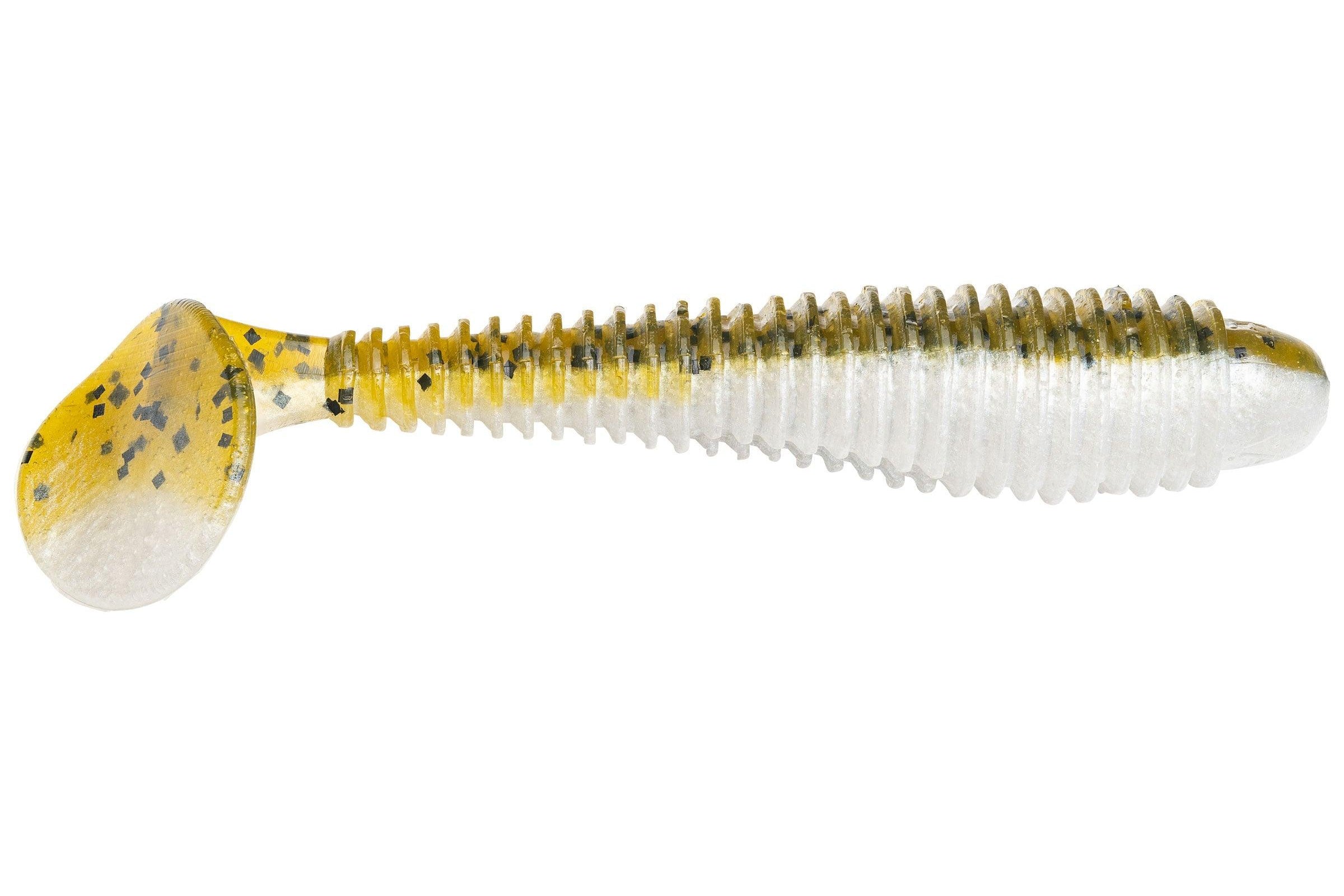 Strike King Rage Swimmer 3.75 Green Pumpkin Pearl Belly