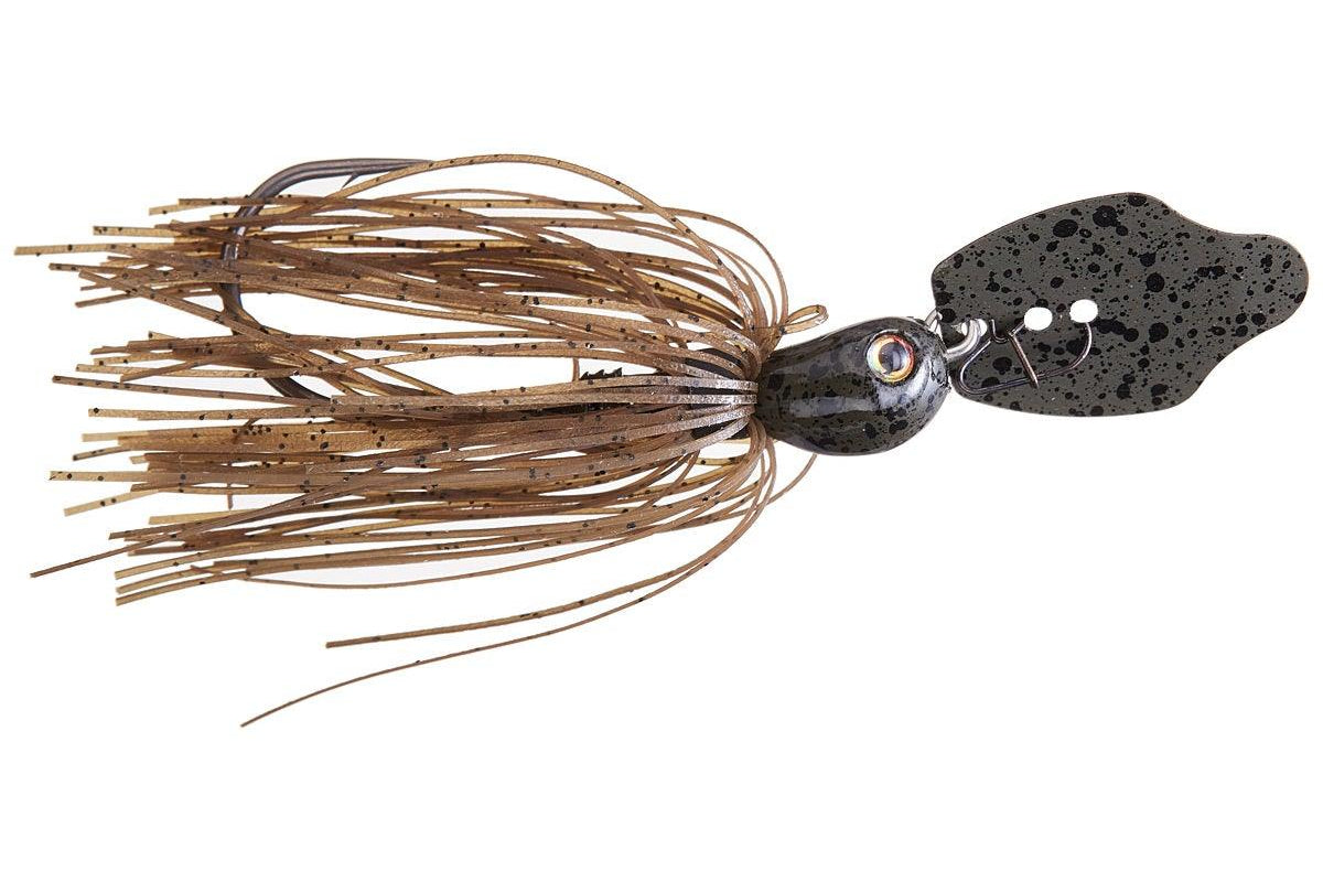 Strike King Thunder Cricket Vibrating Jig Green Pumpkin 5 8oz