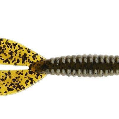 Strike King Rage Twin Tail Menace Grub Green Pumpkin