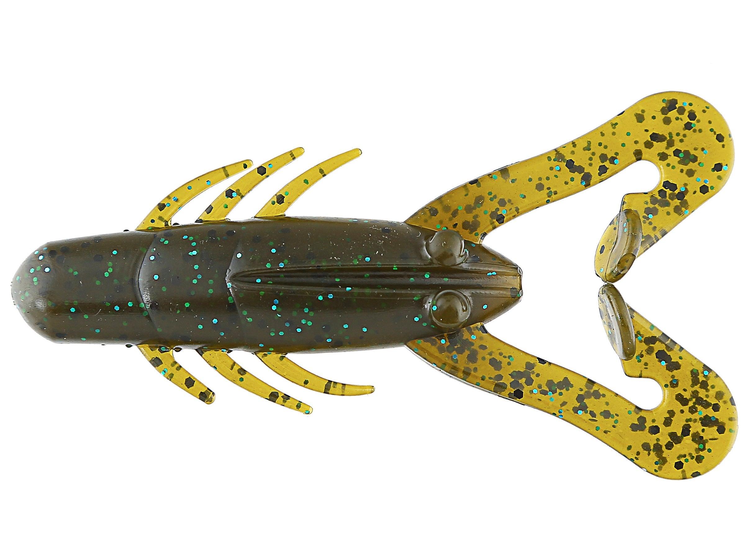Gene Larew Wheeler's Hammer Craw ** green pumpkin blue