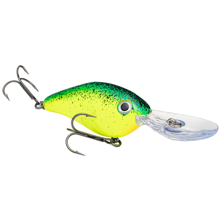 Strike King Pro Model 8XD Chart Blue Blk Splatterback