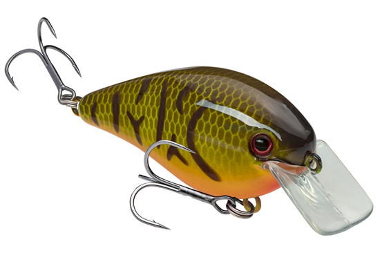 Strike King KVD 1.5 Hard Knock Squarebill Crankbait Orange Belly Craw (D)