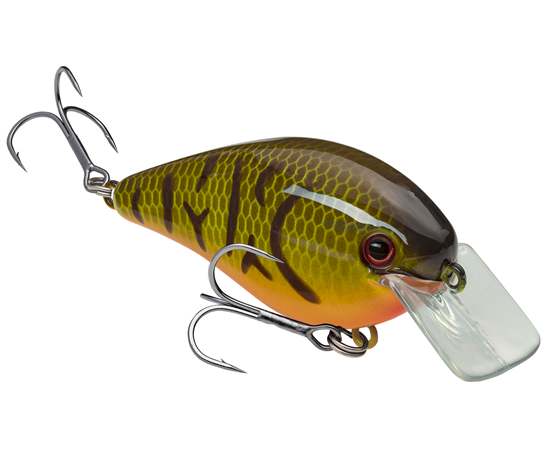 Strike King KVD 1.5 Hard Knock Squarebill Crankbait Orange Belly Craw (D)