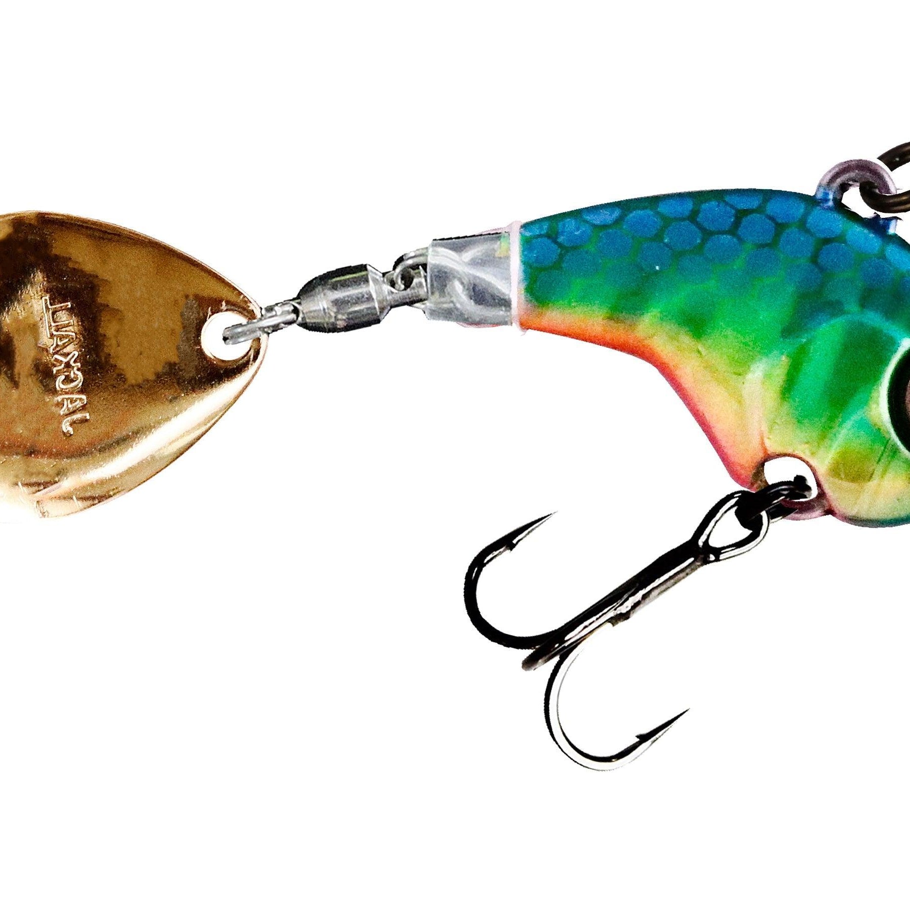 Jackall Deracoup Tail Spinner HL Lime Gold