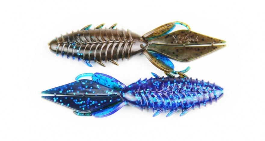 X Zone Lures Pro Series 4" Adrenaline Bug Okeechobee Craw