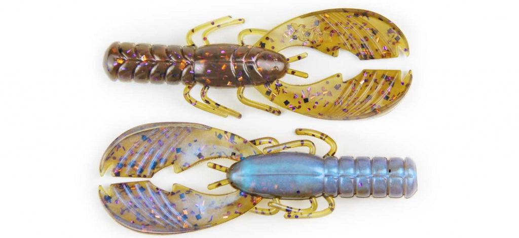 X Zone Lures Pro Series 4" Muscle Back Craw 309