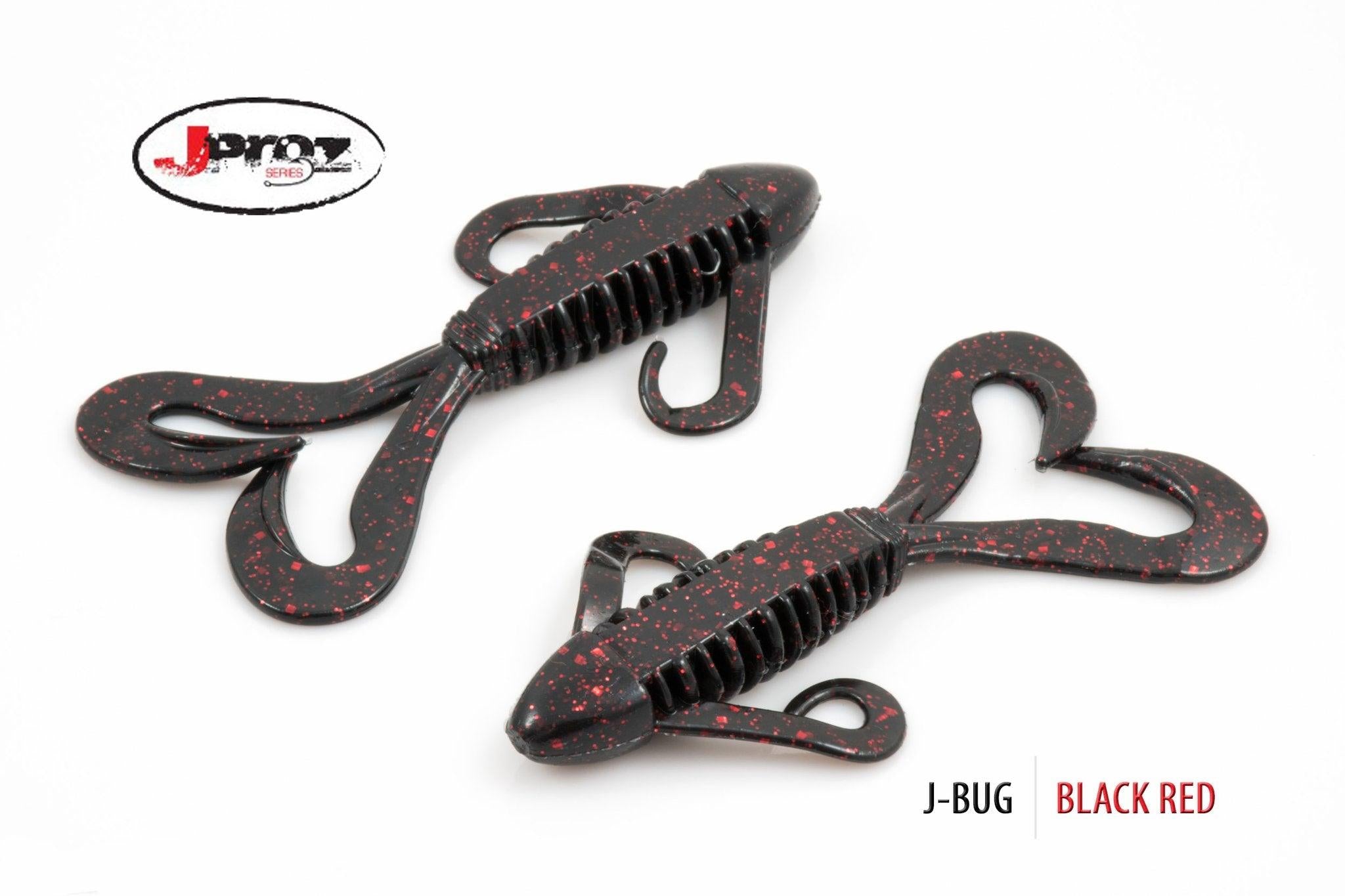 V&M J-Bug Black Red Glitter**