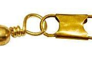 Eagle Claw Barrel Swivel w/ interlock snap
