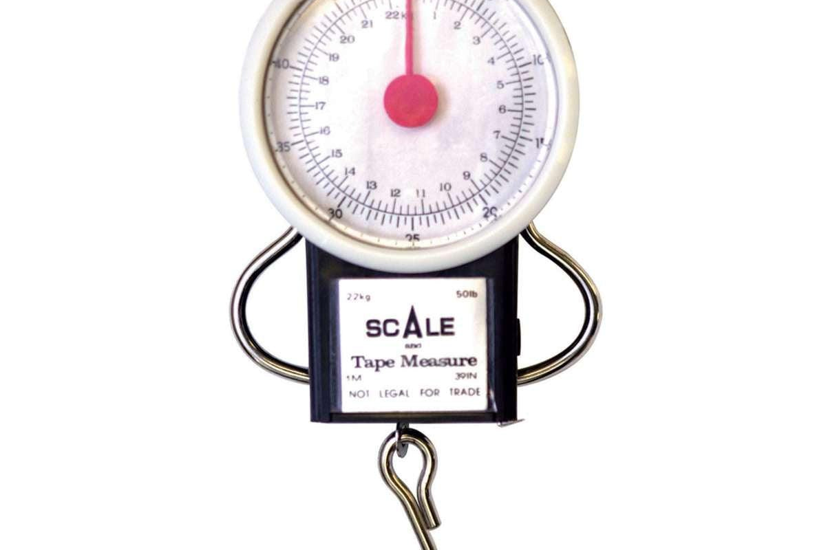 Eagle Claw Dial Scale w Tape Measure