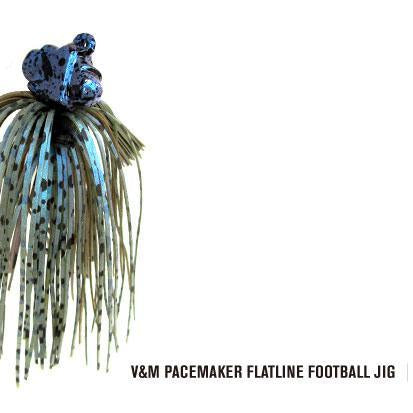 V&M Pacemaker Flatline Football Jig Magic Craw