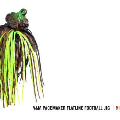 V&M Pacemaker Flatline Football Jig Missouri Craw