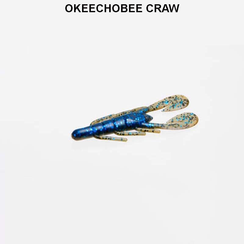 Zoom UltraVibe Speed Craw 3.5" 12pk Okeechobee Craw