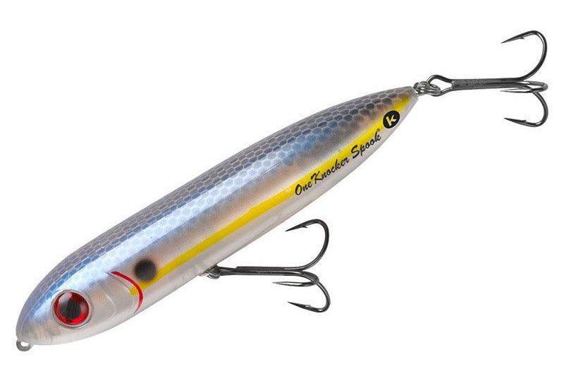 Heddon One Knocker Spook Pearl Shad