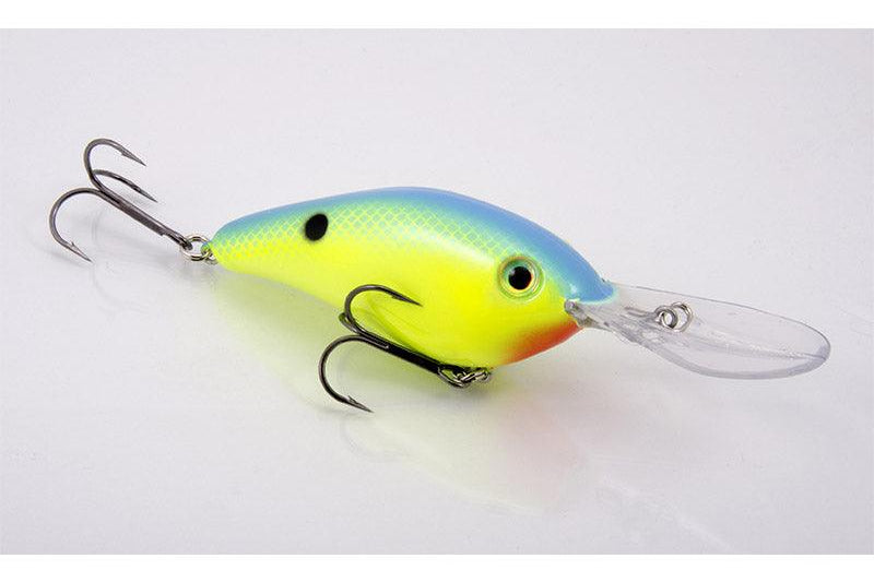 Strike King Pro Model 6XD Powder Blue Back Chart