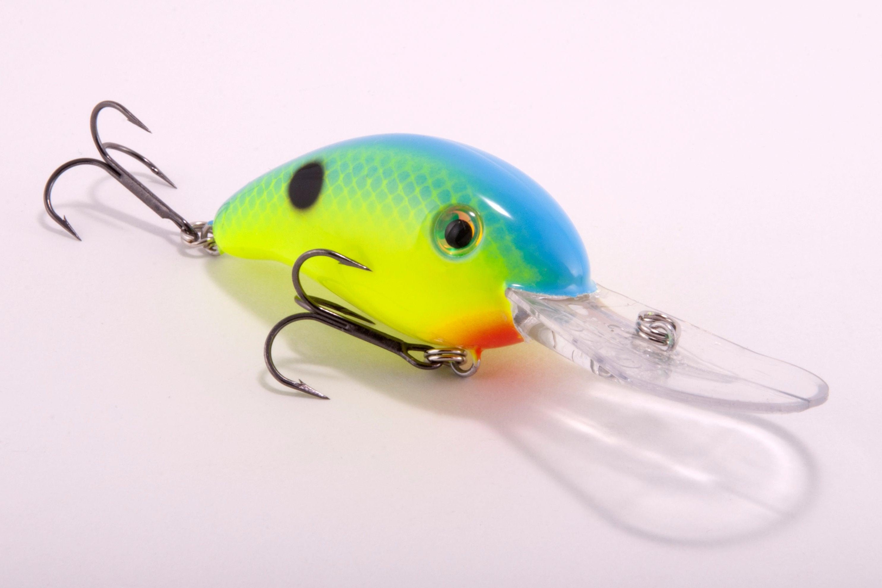 Strike King 3XD Powder Blue Back Chartreuse *