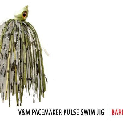 V&M Pacemaker Pulse Swim Jig Bar Fish