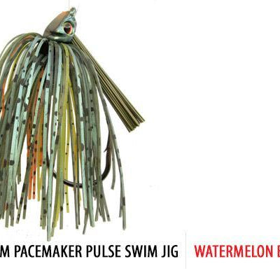 V&M Pacemaker Pulse Swim Jig Watermelon Bluegill 1 2oz