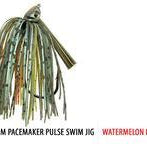 V&M Pacemaker Pulse Swim Jig Watermelon Bluegill