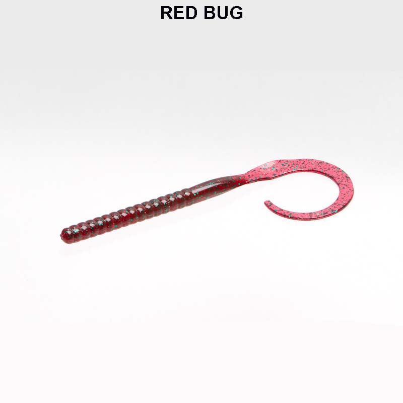 Zoom Magnum Ol Monster Worm 5pk Red Bug 021**