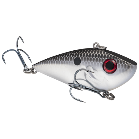 Strike King Red-Eyed-Shad 1/4oz Chrome Black Back