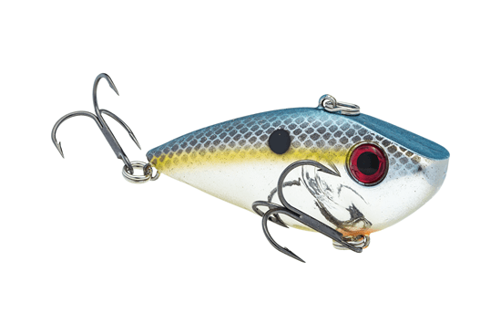 Strike King Red-Eyed-Shad 1/4oz Chrome Sexy Shad