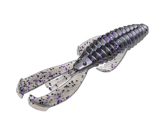 Strike King Rage Bug Smoke Purple Black Flake