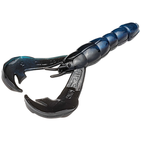 Strike King Rage Craw Black Blue Swirl