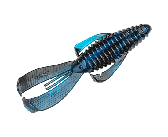 Strike King Rage Magnum Bug 4.5" Black Blue Swirl