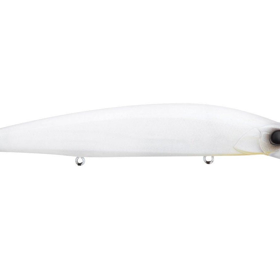 Jackall Rerange 110mm Jerkbait Matte Pearl White