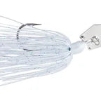 Queen Tackle Tungsten Switch Blade Jig White Blue Speckles